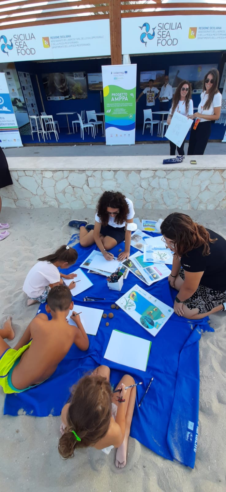 AMPPA activities at Sicilia Sea Food fair